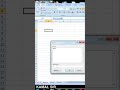Time Save table formatting#shorts