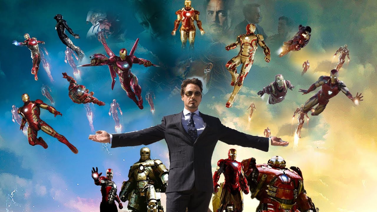 All Ironman suit ups 2008 2019 in 4K
