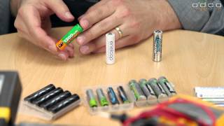 Wie lädt man aufladbare Batterien auf?