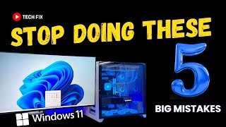 Stop Doing This On Your Pc 5 Mistakes Slowing Down Your Computer