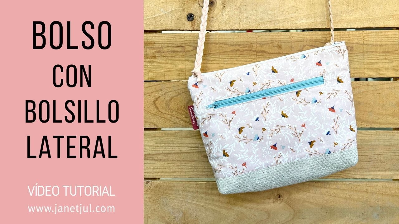 Cómo hacer una tote bag con cremallera DIY - Chita Lou - Costura Creativa