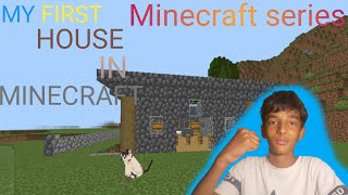 Minecraft Survival Day 1 🏠🔥 | Built My First Survival House!