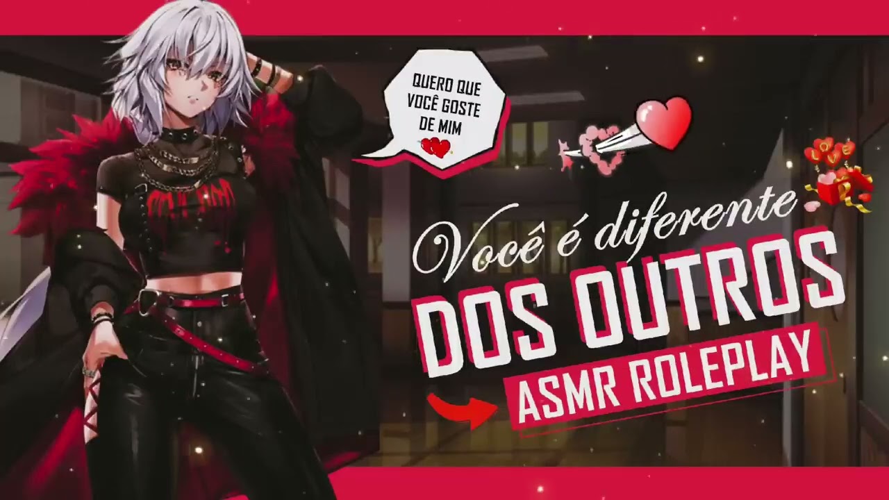 ASMR VALENTONA SENDO GENTIL APENAS COM VOCÊ