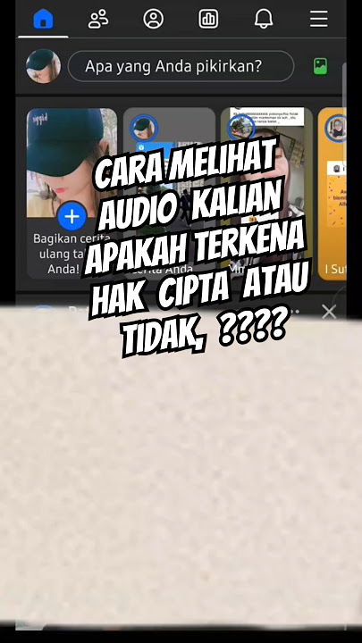 cara cek audio kalian terkena copyright atau tidak di FB PRO #ceksound #fbpro #videoshort