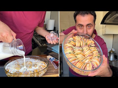 أطيب صينية بطاطا بالكريمة على الإنترنت