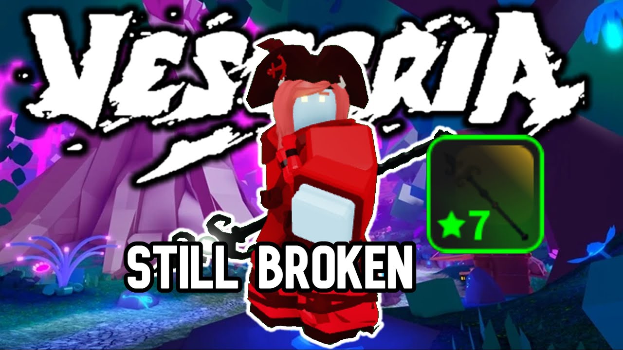 Vesteria Ornate staff is still broken YouTube