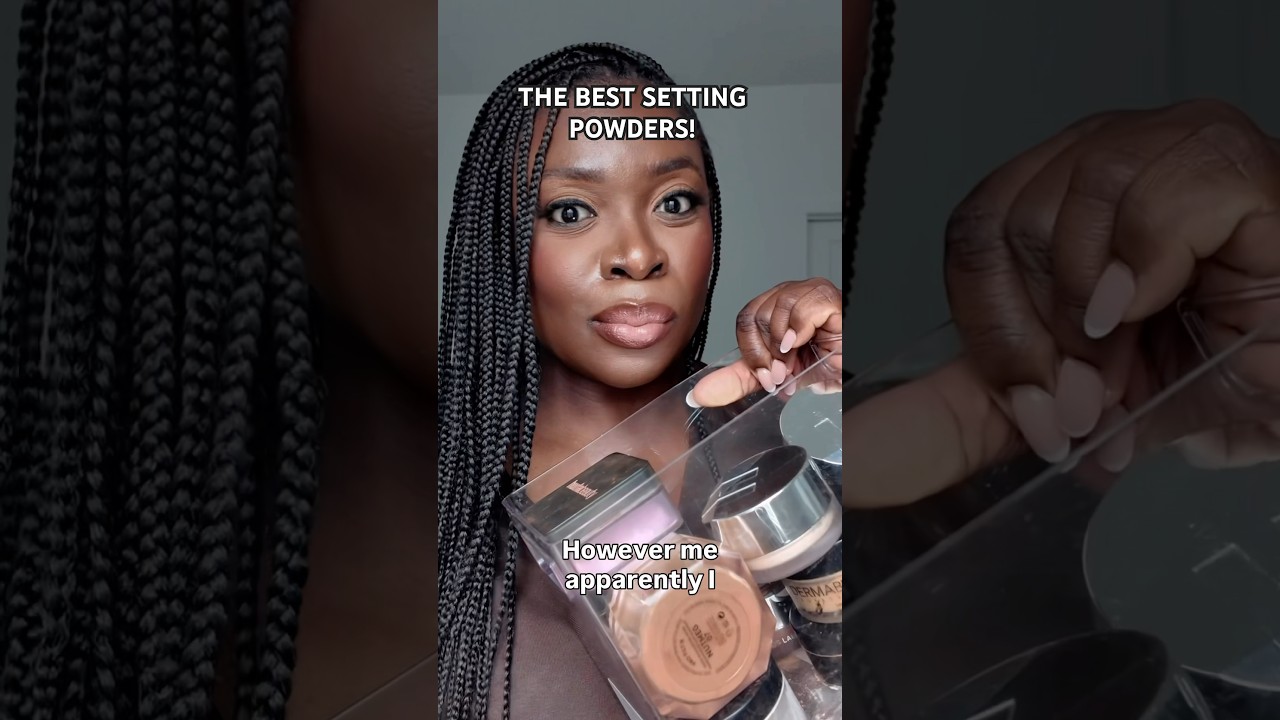 The best setting powders for Nature Skin, WOC, deep skin- shoot ALL WOMEN!