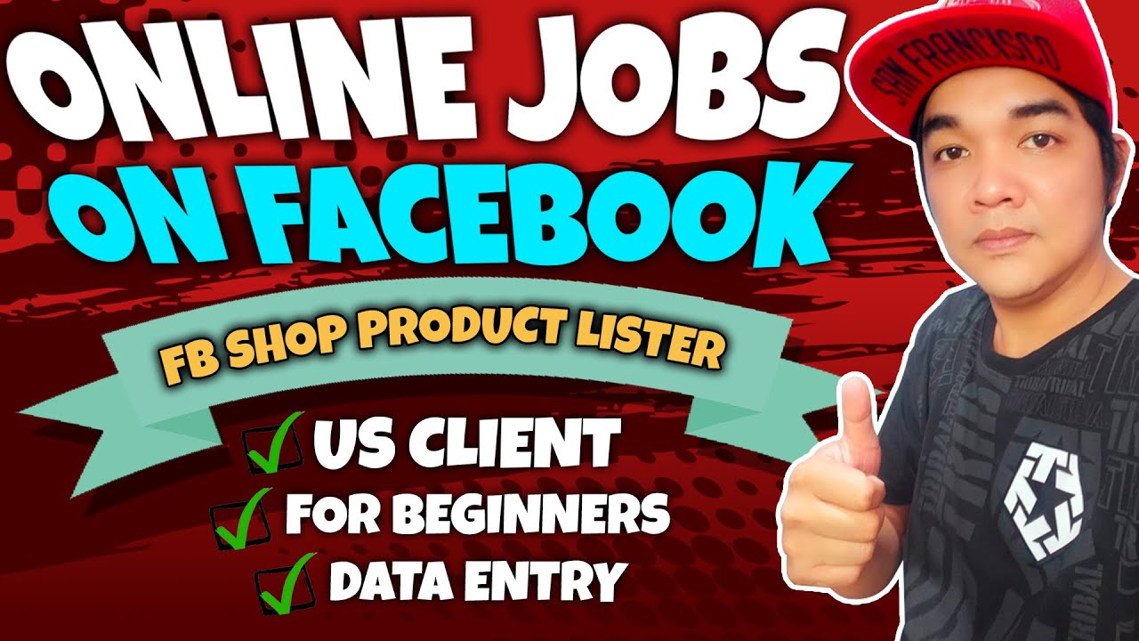 Fb Shop Product Lister Typing Job Copy Paste Work From Home Jobs Non