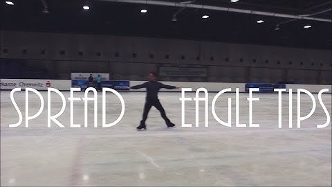 Figure Skating: Spread Eagle Tips w/ My Dad!