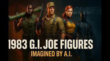 1983 G.I. Joe Action figure line brought to life by A.I.