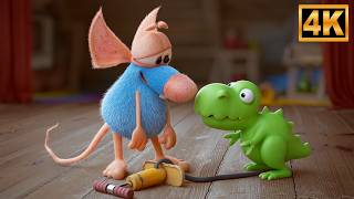 rattic meets dinosaurs fun adventure cartoon kids