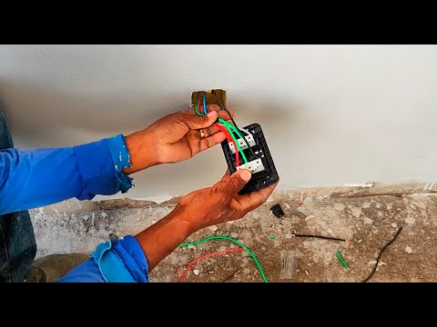 Como instalar tomada Dupla! Aprenda a instalar Tomada Dupla
