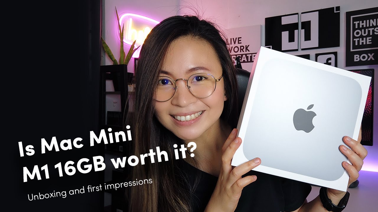 Mac Mini M1 16GB Ram Unboxing: First Impressions and Review 