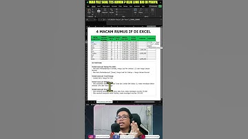 Begini Caranya Pakai Rumus IF OR di Excel #if #rumusif  #tutorialexcel #excel #belajarexcel