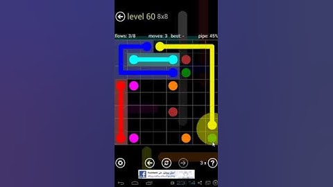 Flow Free - 8 x 8 Mania Level 60