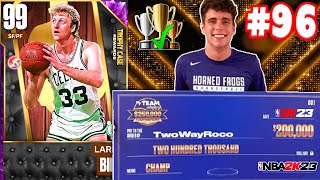 ROAD TO THE $250K TOURNAMENT #96 - WE FINISHED THE TROPHY CASE FOR LARRY BIRD! NBA 2K23 MyTEAM