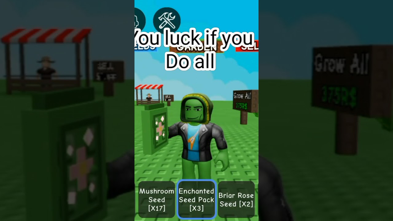 opening 10 enchanted seed pack 