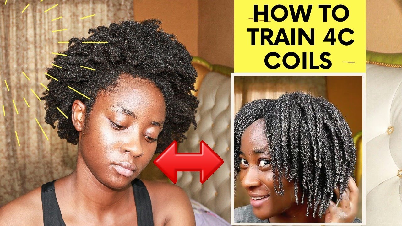 HOW TO TRAIN 4C HAIR FOR WASH AND GO // GROW 4C HAIR FAST WITH WASH AND