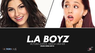 L.A Boyz | Color Coded Lyrics | Victorious | gabe ッ