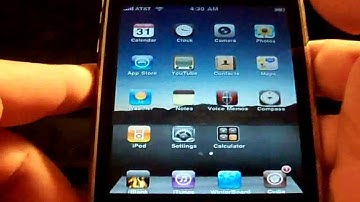iPad Theme For iPhone And iPod Touch