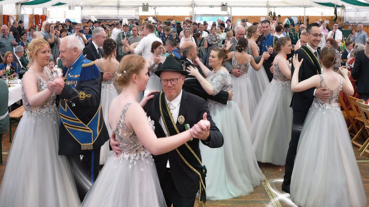 Königswalzer Teil 1 - im Festzelt beim Schützenfest Havert - Stein 2023 - Dekanat Selfkant Gangelt🌹