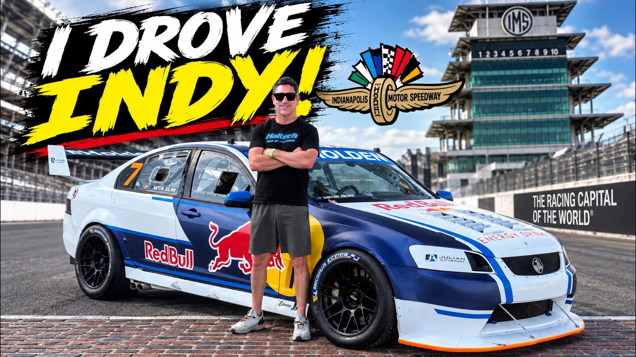 I Got to Drive a Race Car at Indianapolis Motor Speedway!