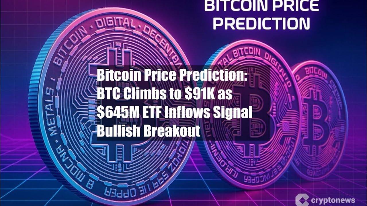 Прогноз цены биткоина: BTC поднимется до 91 000 долларов при притоке средств в ETF в размере 645 ...