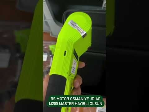 RS MOTOR OSMANİYE JDİAG TÜRKİYE M200 MASTER