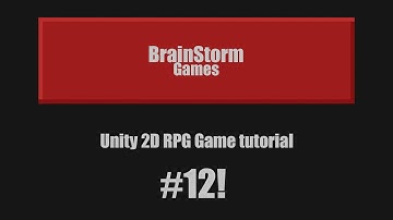 Unity 2D Top Down RPG - Episode 12