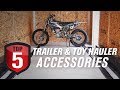 Top 5 Trailer & Toy Hauler Accessories for Securing Your Dirt Bike, ATV and Side X Side