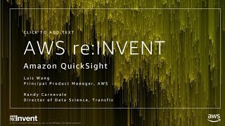 Famous AWS re:Invent 2017: Building Visualizations and Dashboards with Amazon QuickSight (ABD206) Wealth