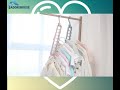 Multifunctional ninehole hanger creative rotate clothes rack storage clothes rack