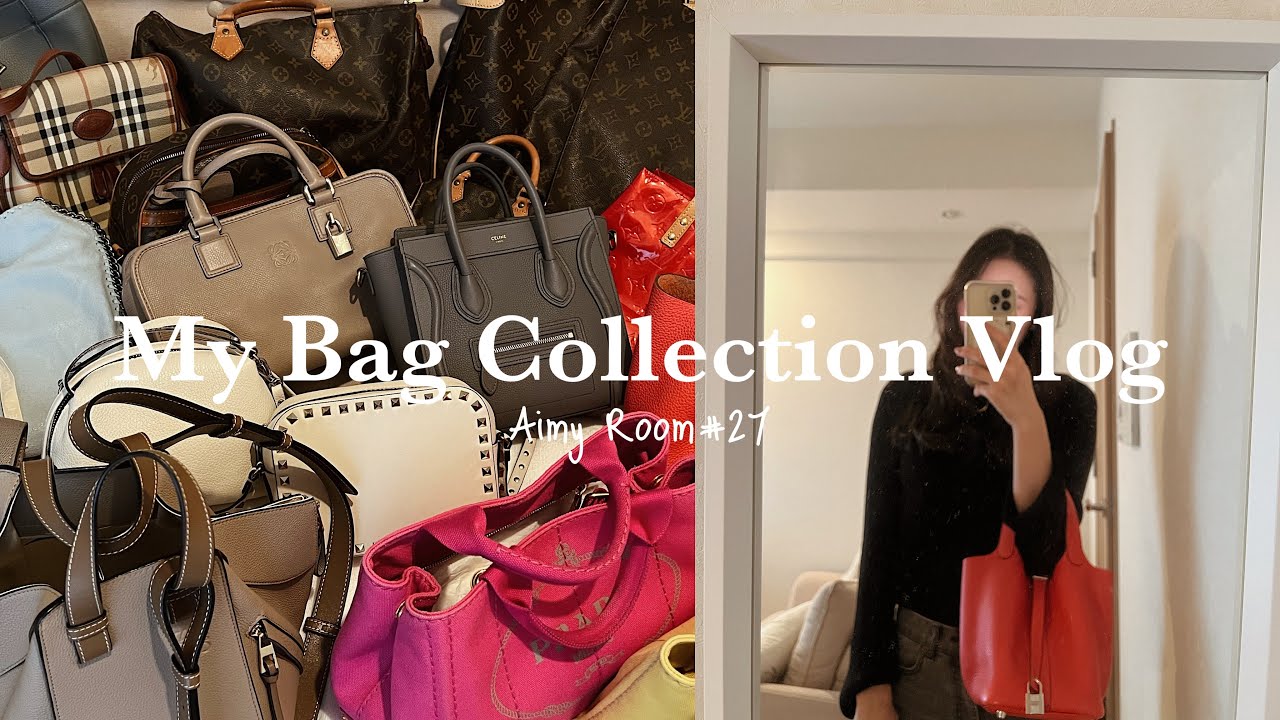 【Vlog】#27 My Bag Collection Vlog👜 ️ - YouTube