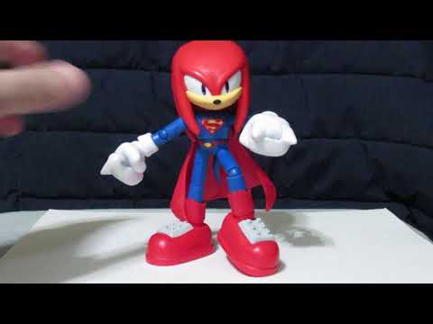 DC X Sonic Wave 2 review Knuckles Superman