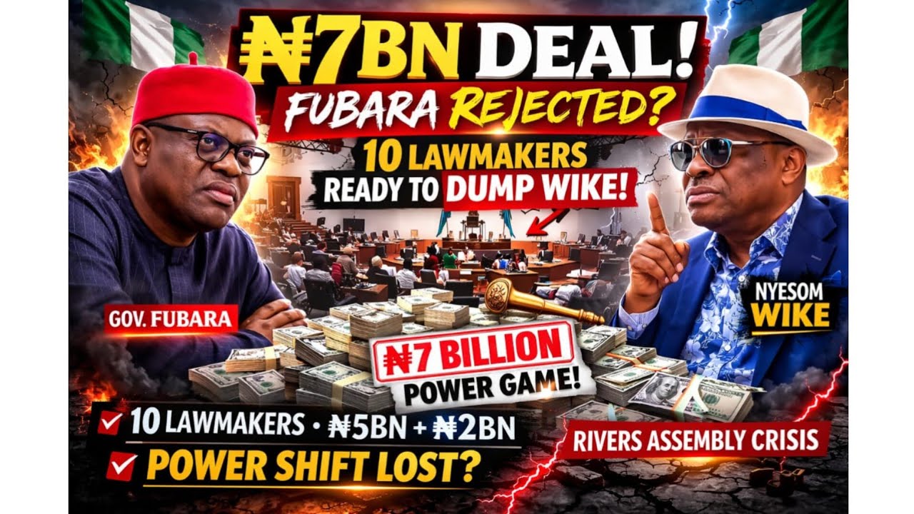 FUBARA MISS ₦7BN POWER MOVE? HOW 10 LAWMAKERS ALMOST DUMP WIKE CAMP FOR HIM