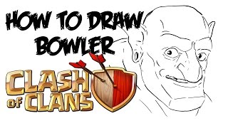 How to Draw Bowler (Clash of Clans)