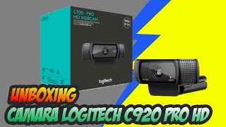 Unboxing cámara Logitech C920 Pro HD