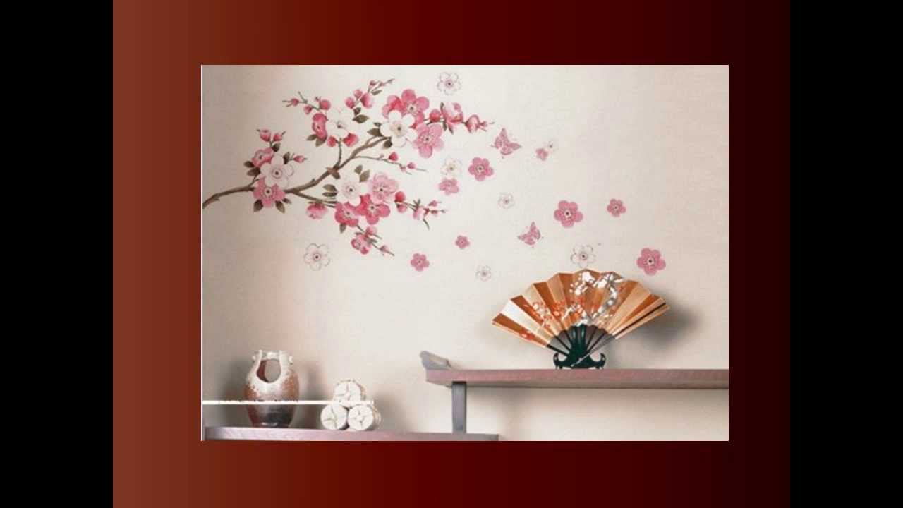 Cherry Blossom Wall Art - YouTube