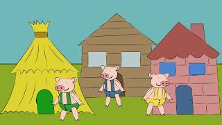 Tri Mala Praseta Dečiji Crtani Film Bajka Sa Poukom Crtani Za Decu Na Srpskom