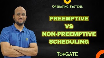 1.6 Preemptive vs Non Preemptive CPU Scheduling | CPU Scheduling in English