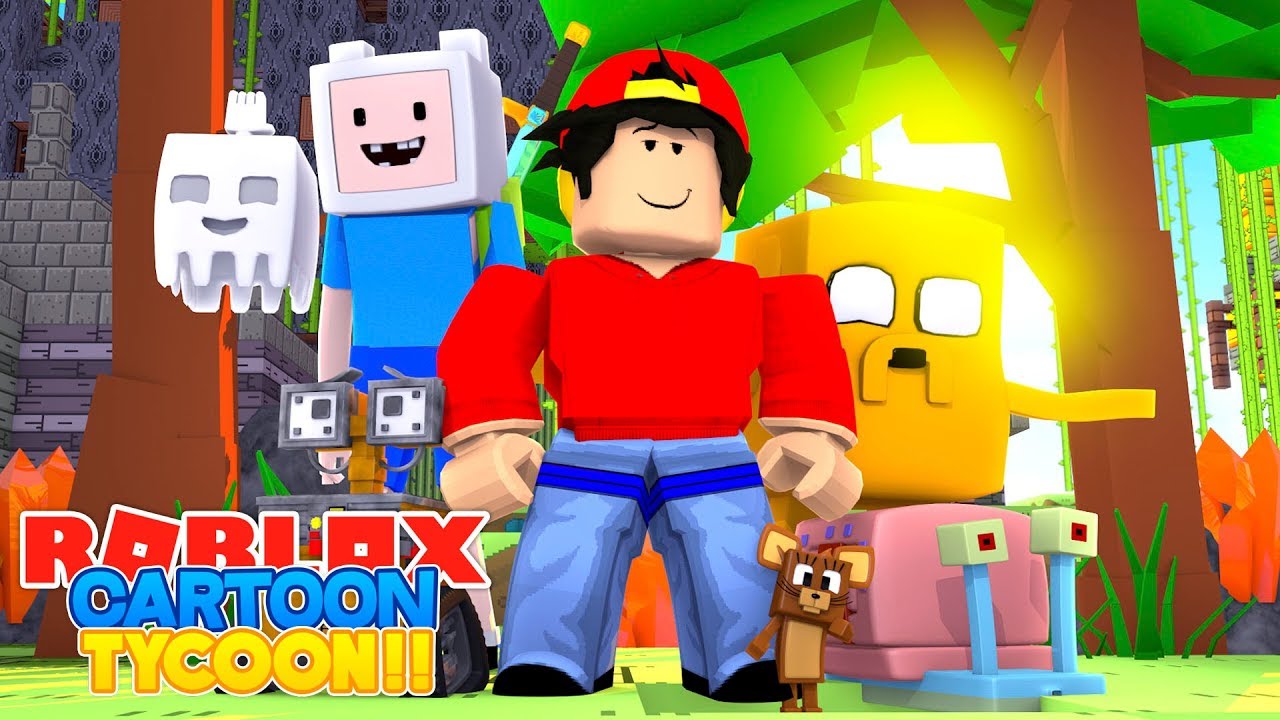 Roblox Adventure The Cartoon Tycoon Youtube - roblox adventures cartoon tycoon 2 building my own