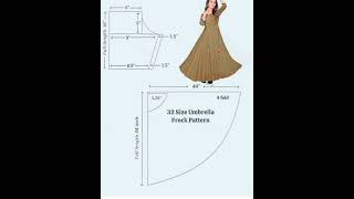 umbrella frock cutting, 32 size umbrella frock cutting #dress cutting #fashion #sewing #short vdo Profile