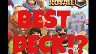 Clash Royale #1 OP Deck + Gameplay!!!!!!!!