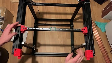 BLV mgn Cube 3d printer - the beginning