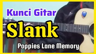 kunci gitar dan lirik Slank - Poppies Lane Memory ( versi mudah )