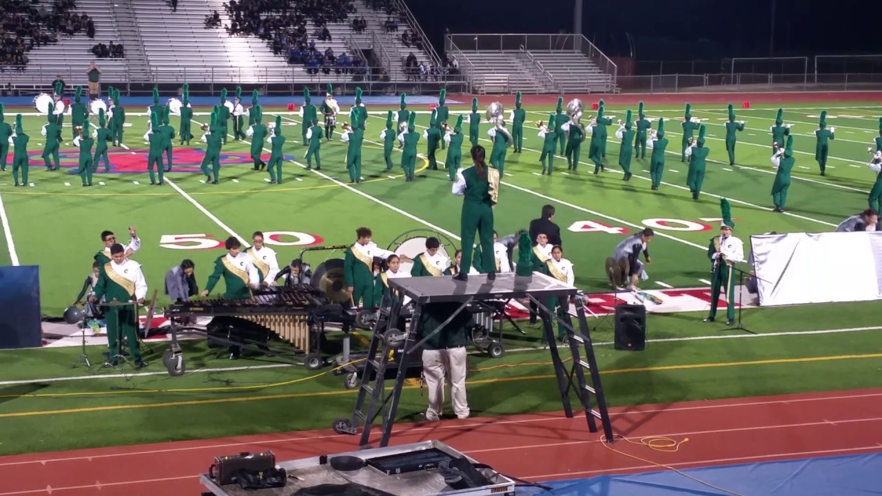 The Mighty Javelina Marching Band 4A UIL Area E Finals Performance