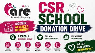 CSR School Donation Drive | Supporting 5 Schools in Nandgaon, Raigad | BTS screenshot 2