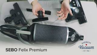 Sebo Felix Premium Tutorial by Everett Vacuum Sales & Service