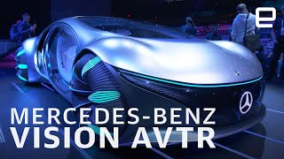 Mercedes-Benz Vision AVTR first look at CES 2020