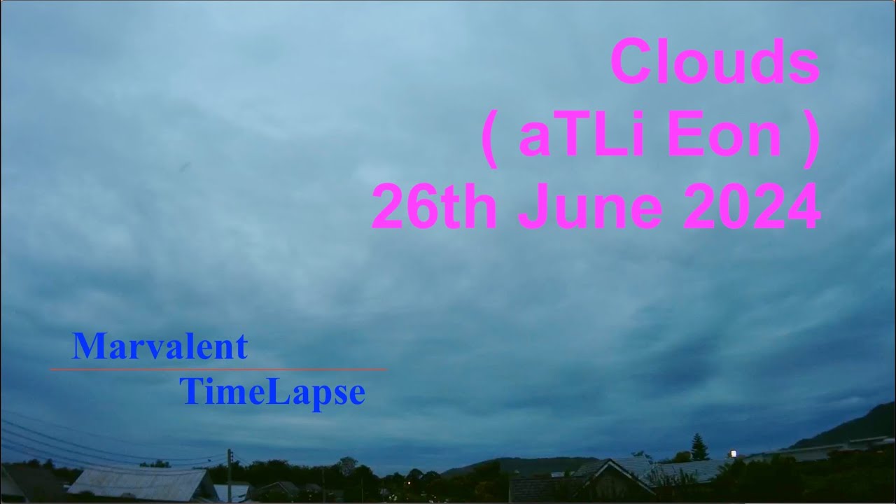 Timelapse of a cloudy day with some rain ( 5:00 ) - YouTube